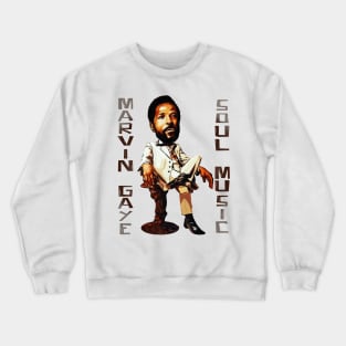 marvin gaye art Crewneck Sweatshirt